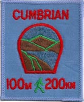 1981 Cumbrian-200Km Badge